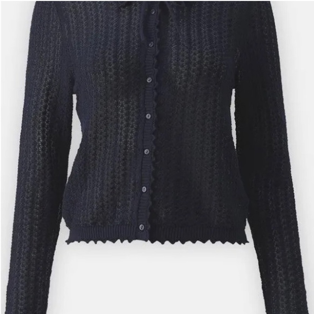 Gap x Doen Linen Blend Cardigan - Picture 4 of 4